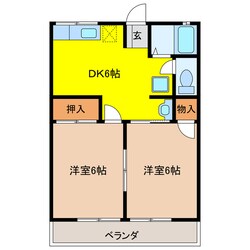 ファミリータウンDの物件間取画像